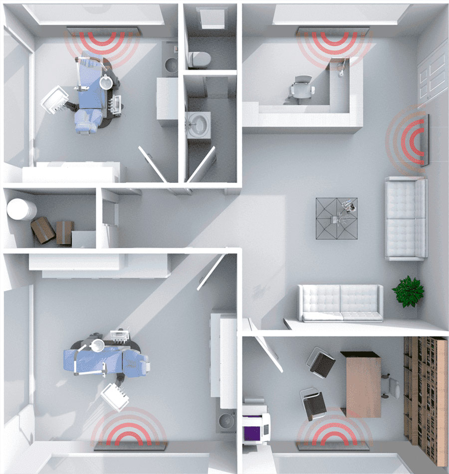 Електричне опалення офісного приміщення, автономне електроопалення для офісу